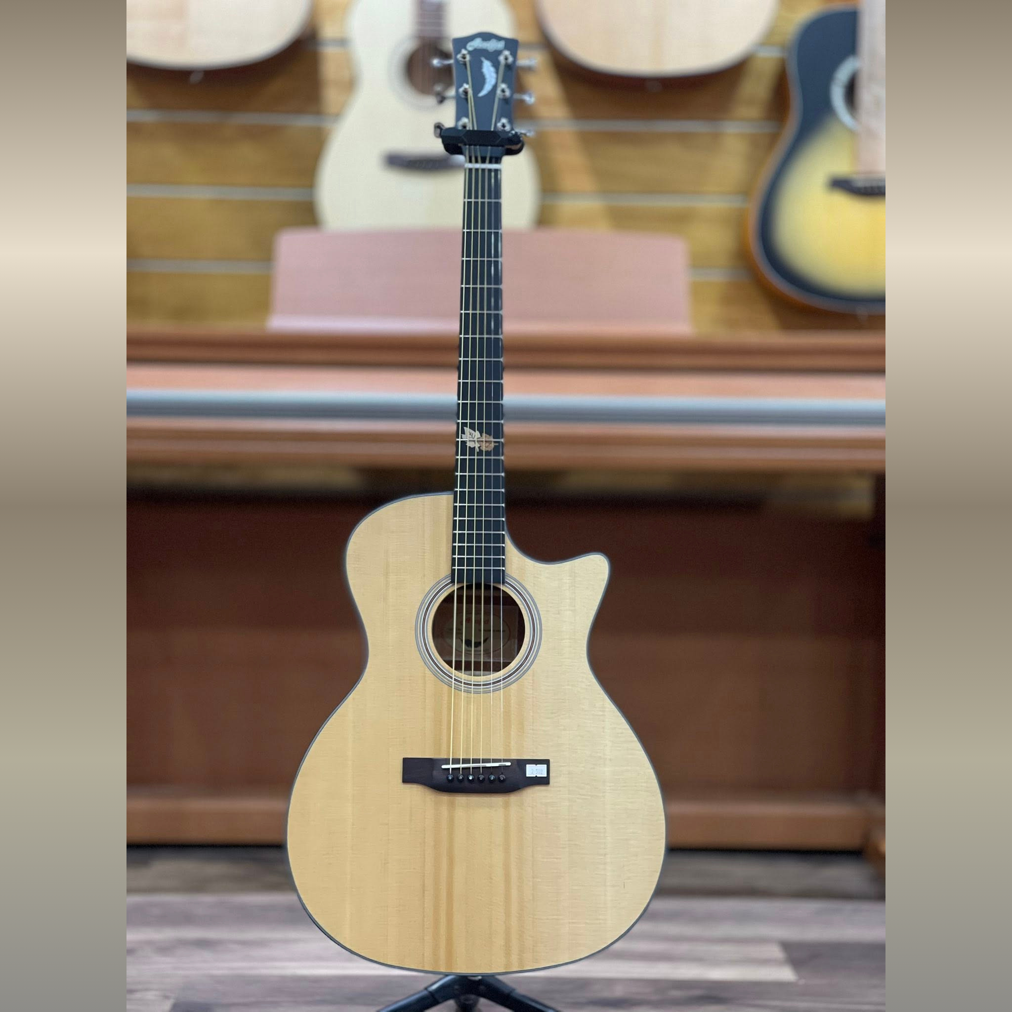 Đàn Guitar Acoustic Asolid 54GA Solid Top, Natural