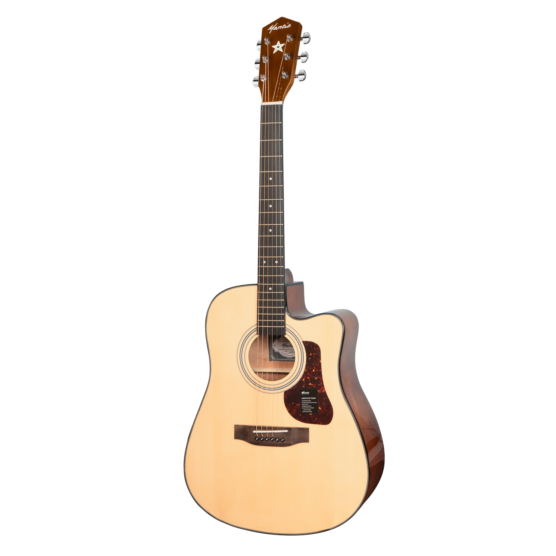 Đàn Guitar Acoustic Mantic GT310DC