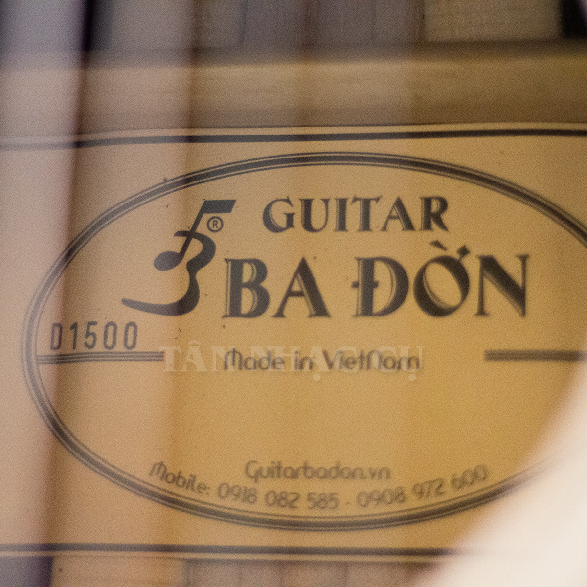 Đàn Guitar Ba Đờn D1500 Acoustic