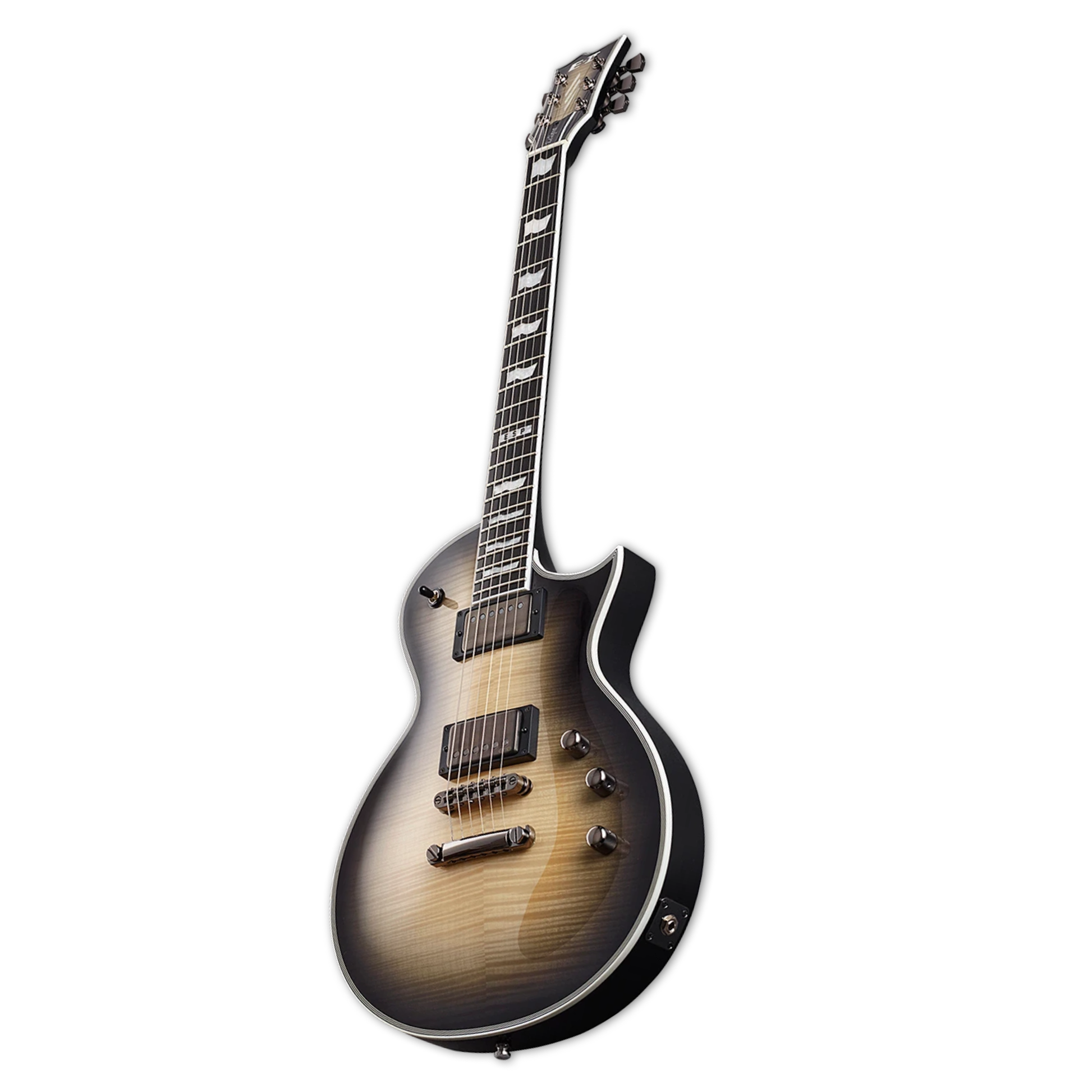 Đàn Guitar Điện ESP E-II ECLIPSE Full Thickness, Black Natural Burst