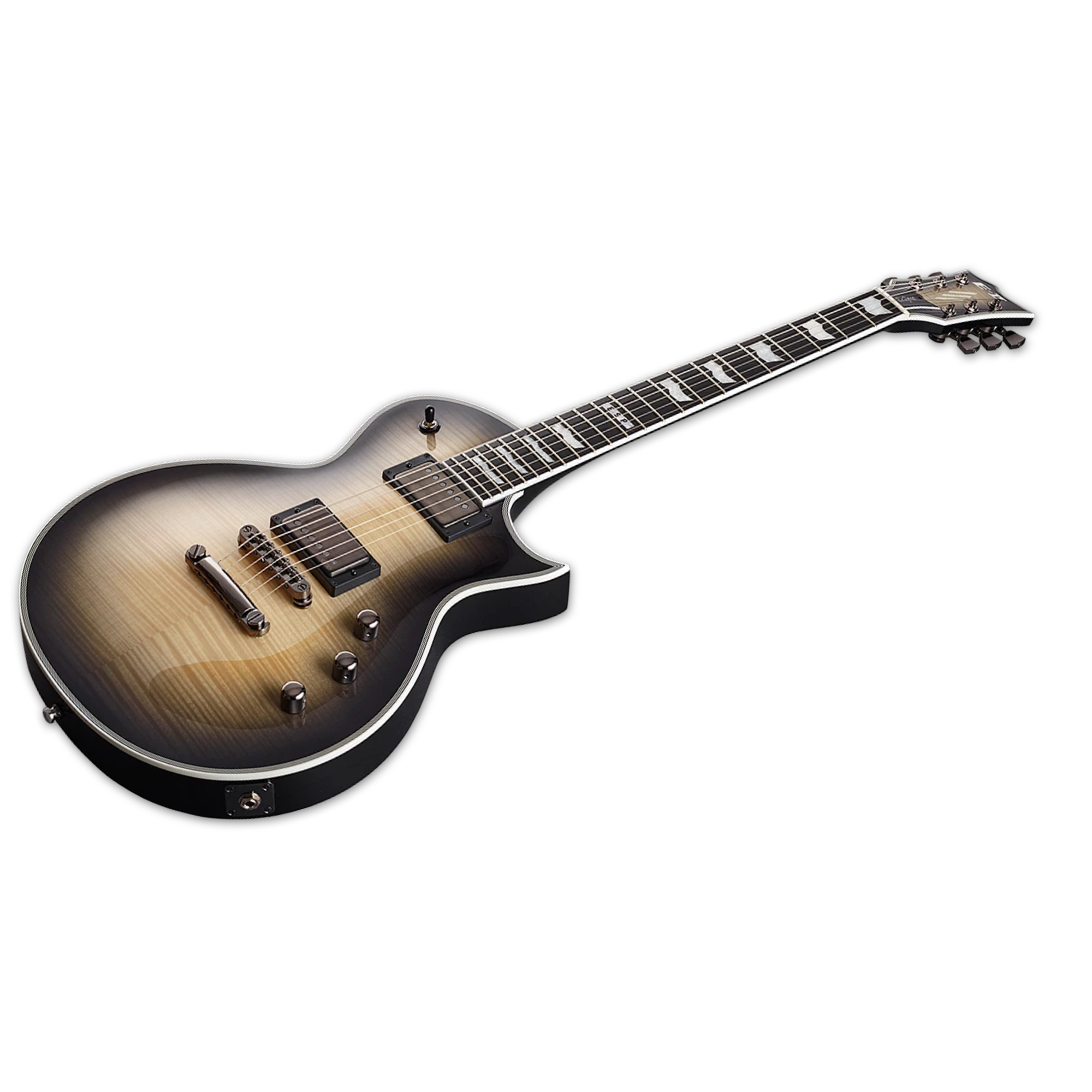 Đàn Guitar Điện ESP E-II ECLIPSE Full Thickness, Black Natural Burst