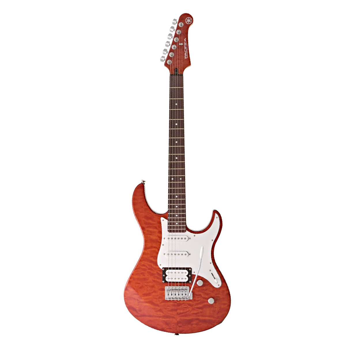 Đàn Guitar Điện Yamaha Pacifica PAC212VQM, Caramel Brown, HSS
