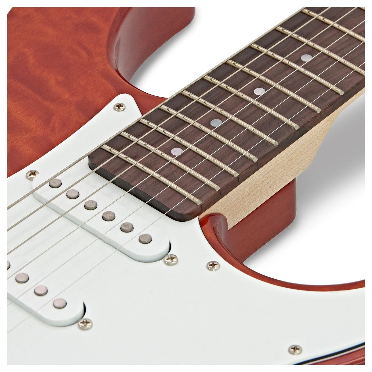 Đàn Guitar Điện Yamaha Pacifica PAC212VQM, Caramel Brown, HSS
