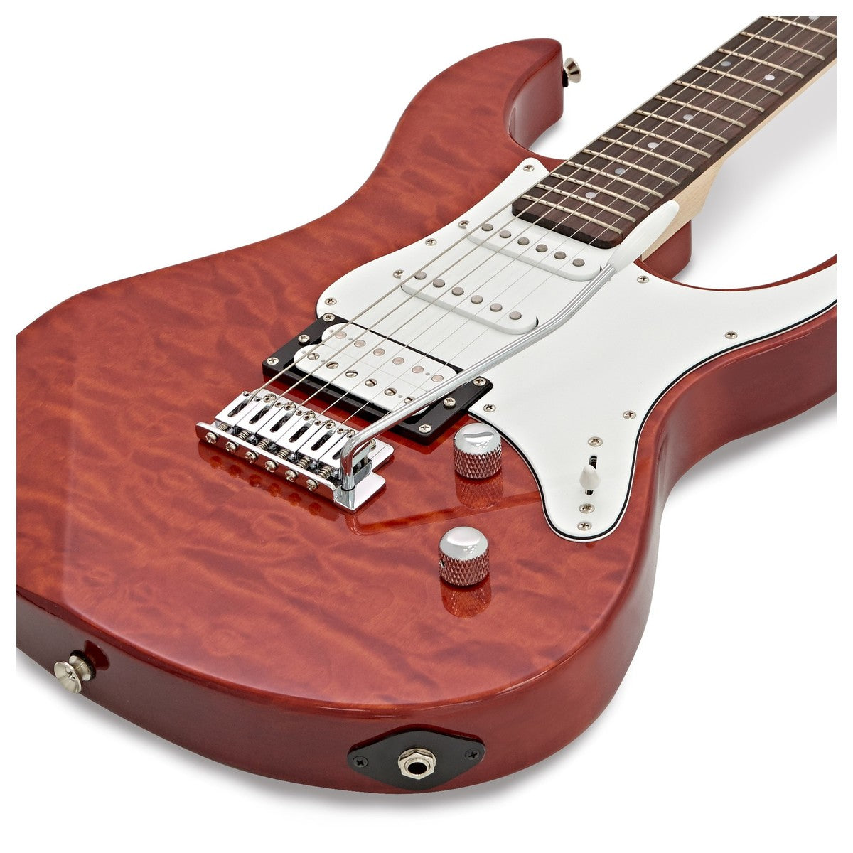 Đàn Guitar Điện Yamaha Pacifica PAC212VQM, Caramel Brown, HSS