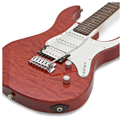 Đàn Guitar Điện Yamaha Pacifica PAC212VQM, Caramel Brown, HSS