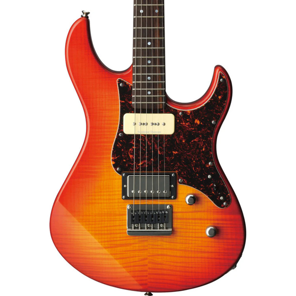 Đàn Guitar Điện Yamaha Pacifica PAC611HFM, Light Amber Burst