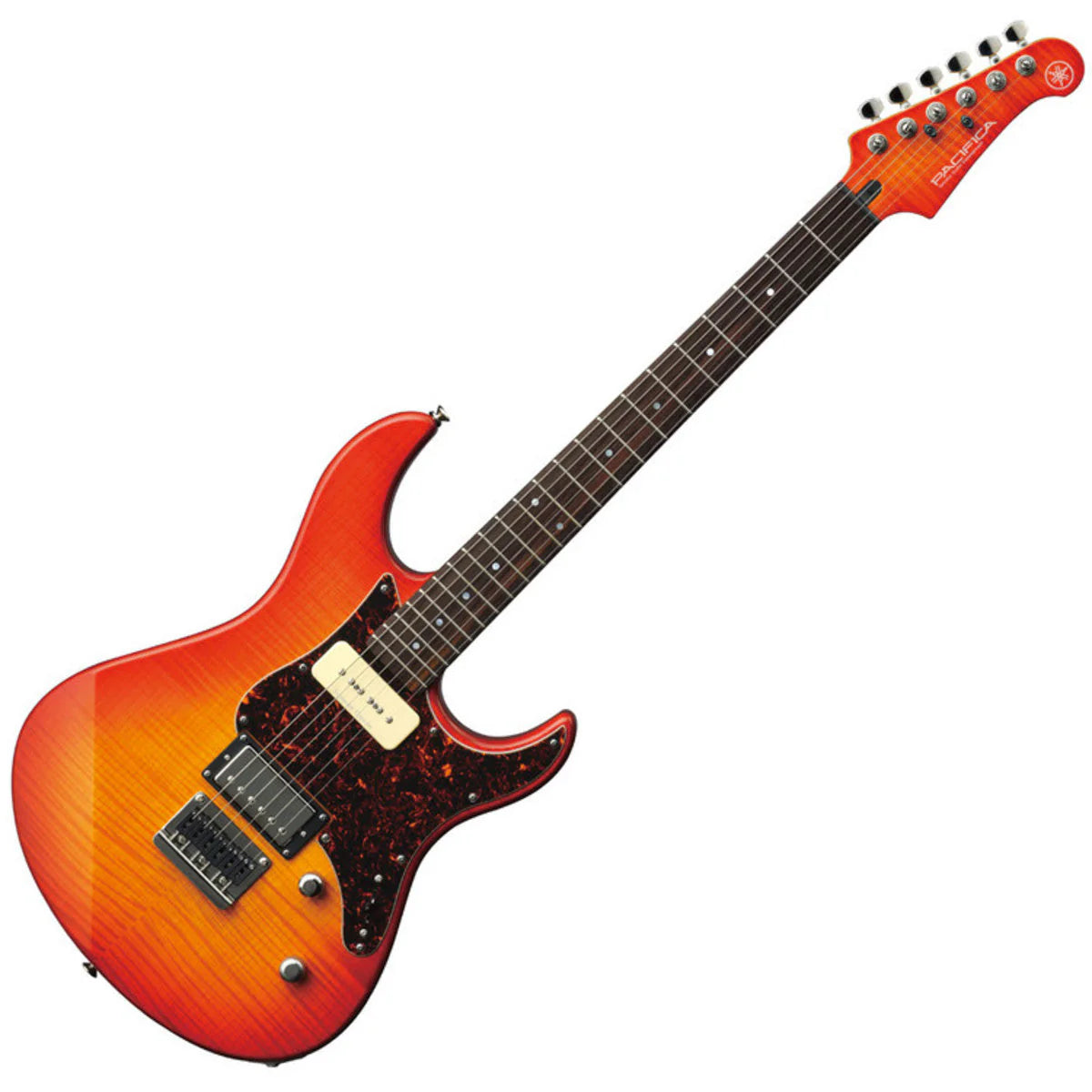 Đàn Guitar Điện Yamaha Pacifica PAC611HFM, Light Amber Burst