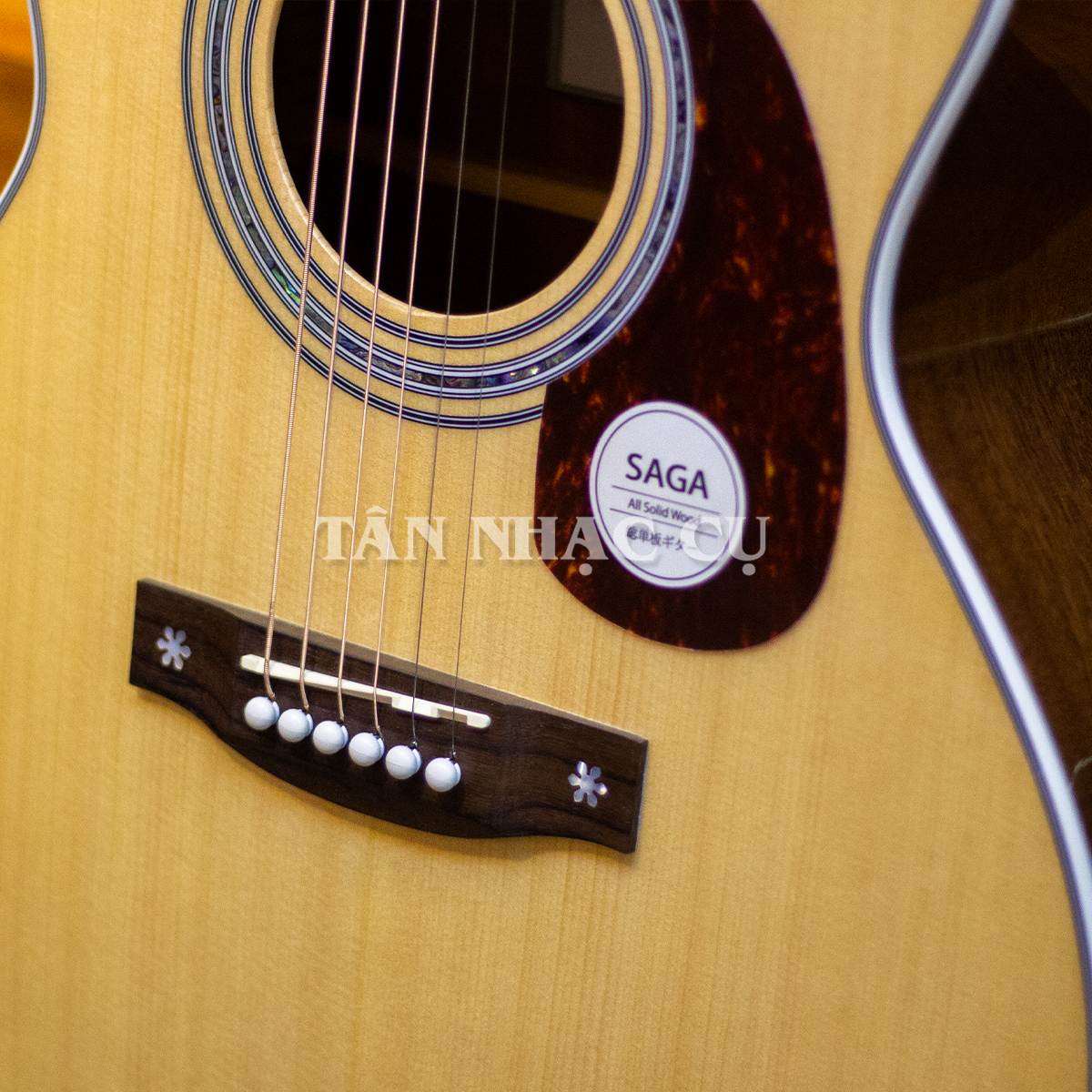 Đàn Guitar Saga A1GC Pro Acoustic