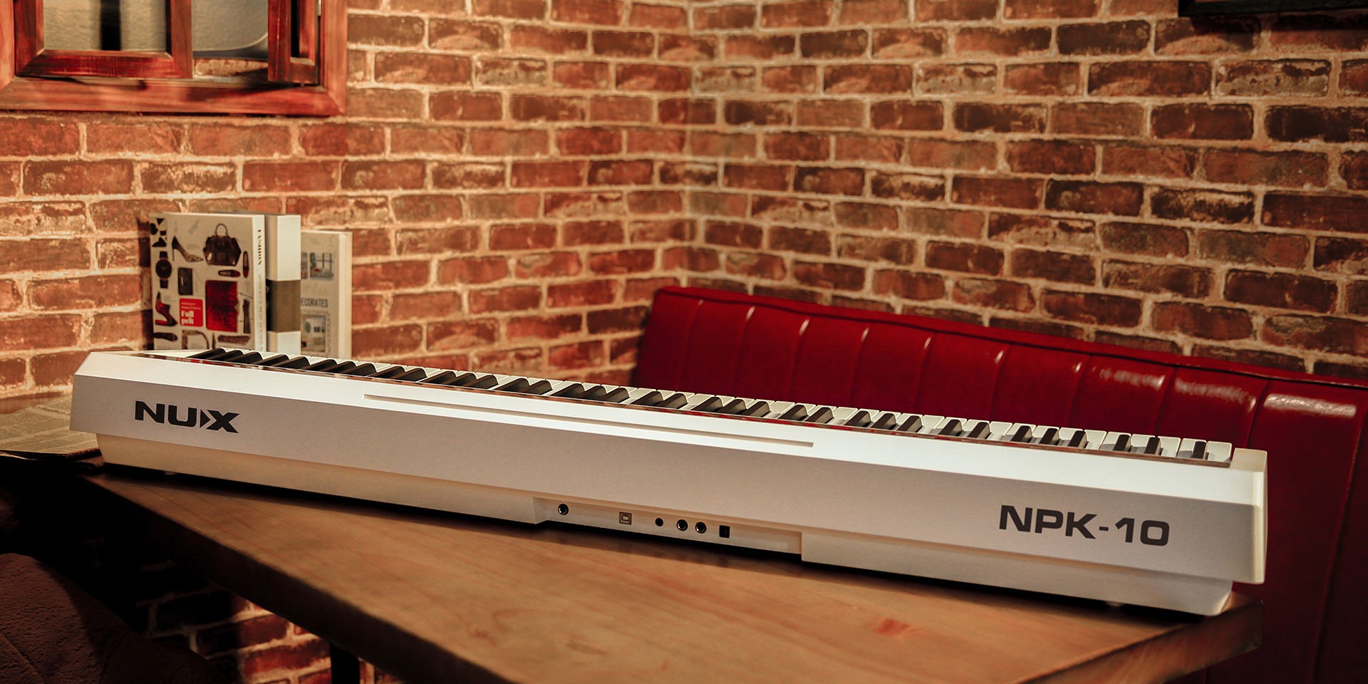 nux npk10 white dan piano
