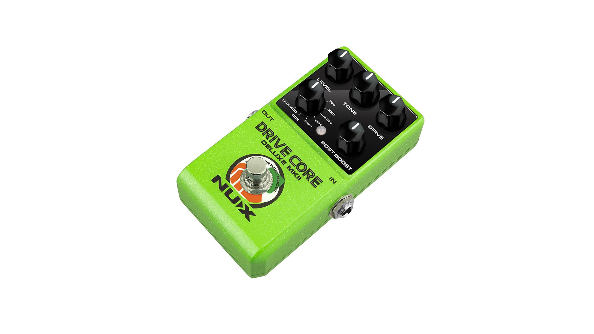 Pedal Guitar Nux Drive Core Deluxe MKII, 8 Way Overdrive Combination Pedal