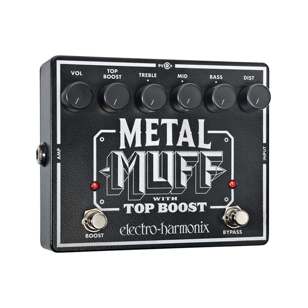 Electro-Harmonix Metal Muff w/Top Boost Guitar Effects Pedal