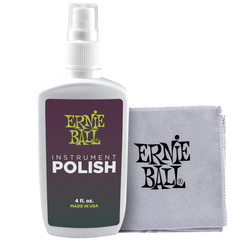 Bộ Vệ Sinh Đàn Guitar Ernie Ball 4222 Guitar Polish with Microfiber Cloth