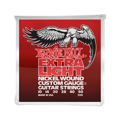 Dây Đàn Guitar Điện Ernie Ball Extra Light Nickel Wound w/ wound G, 10-50