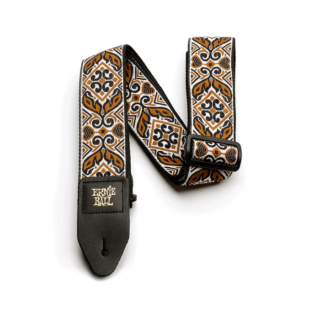 Dây Đeo Đàn Guitar Ernie Ball Jacquard, Tribal Brown