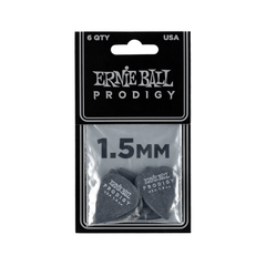 Pick Guitar Ernie Ball Standard Prodigy 1.5mm, Black, 6-Pack