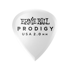 Pick GuitarErnie Ball Mini Prodigy 2.0mm, White, 6-Pack