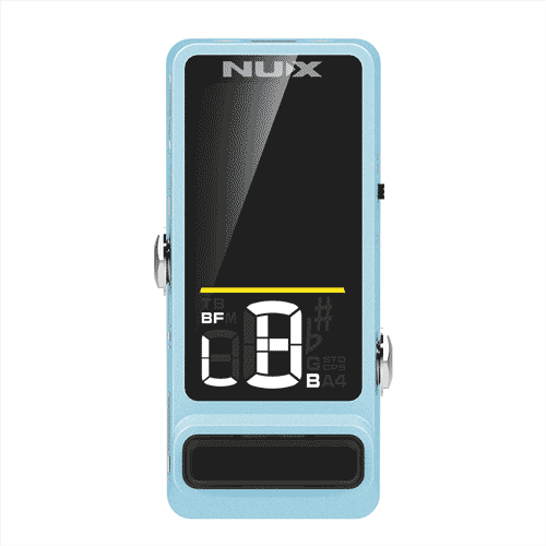 Pedal Guitar Nux Flow Tune MKII, Pedal Tuner, Blue