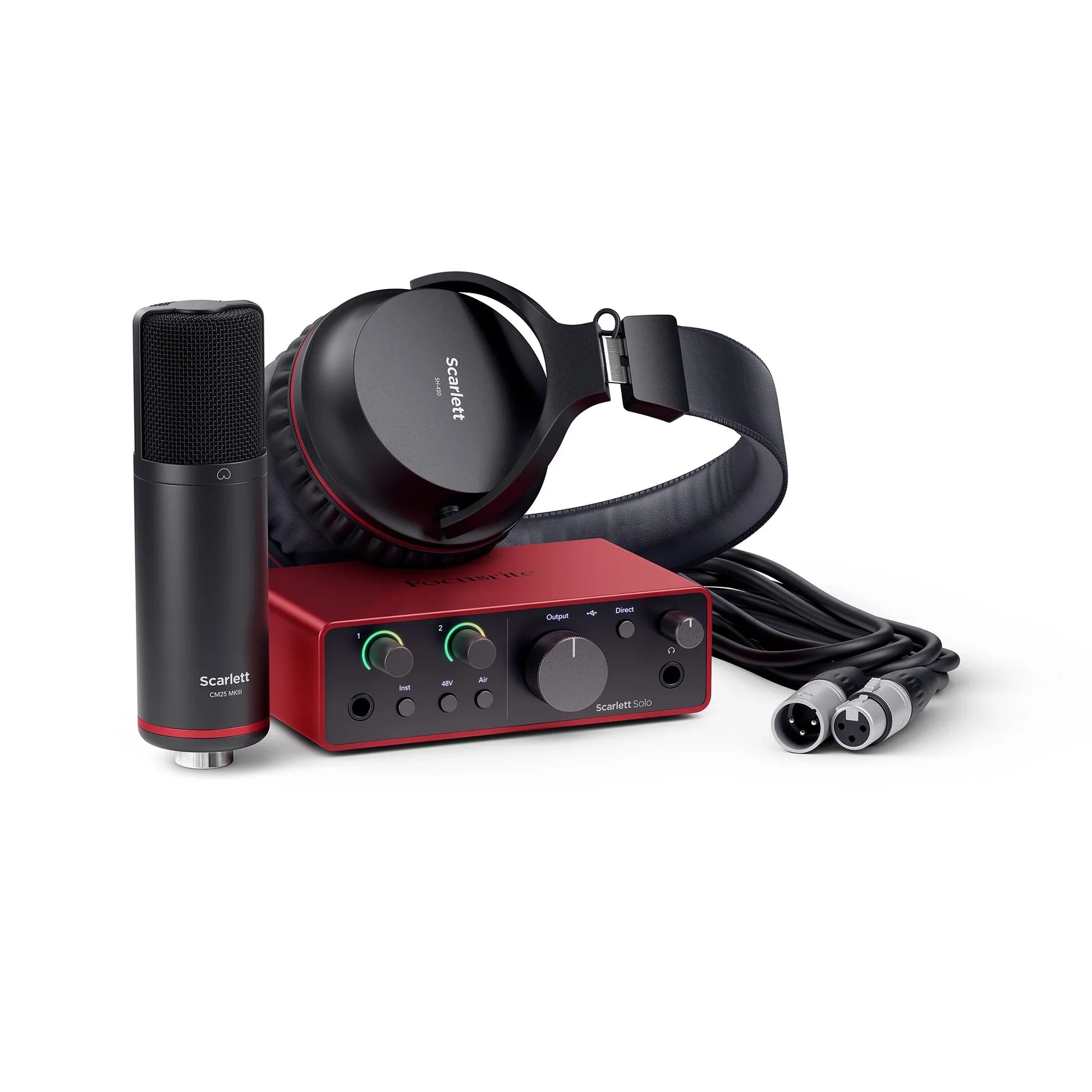Focusrite Scarlett Solo Studio Pack Gen 4 (4th Generation)