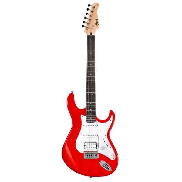 Đàn Guitar Điện Cort G Series G110 HSS Electric Guitar, Jatoba Fingerboard, Scarlet Red