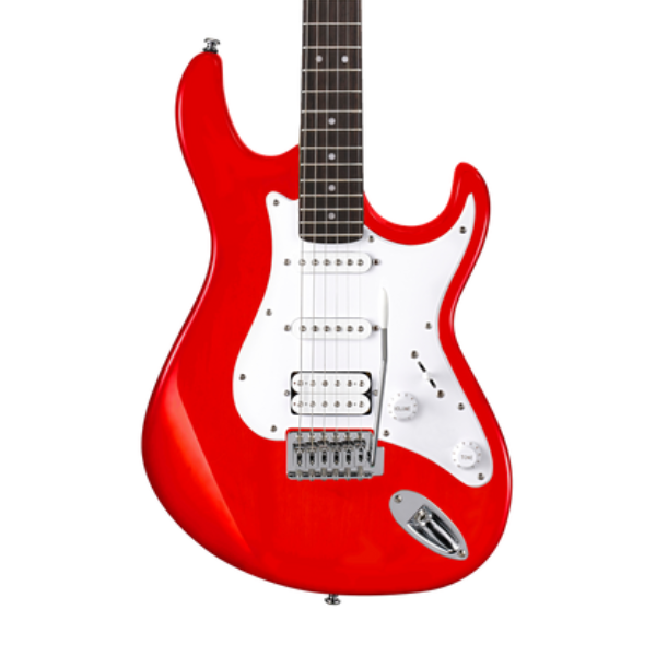 Đàn Guitar Điện Cort G Series G110 HSS Electric Guitar, Jatoba Fingerboard, Scarlet Red