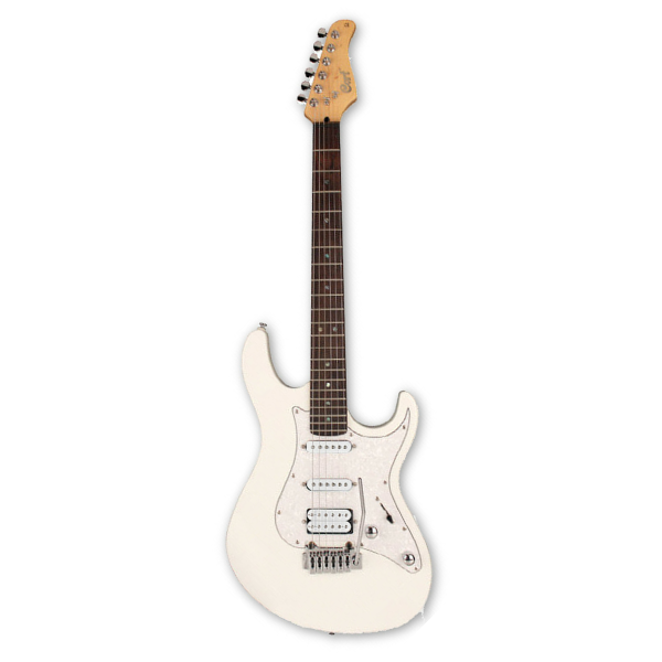Đàn Guitar Điện Cort G Series G110 HSS Electric Guitar, Jatoba Fingerboard, Artic White