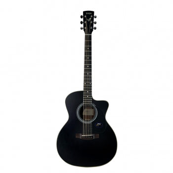 Đàn Guitar Acoustic Mantic GT10AC, Black