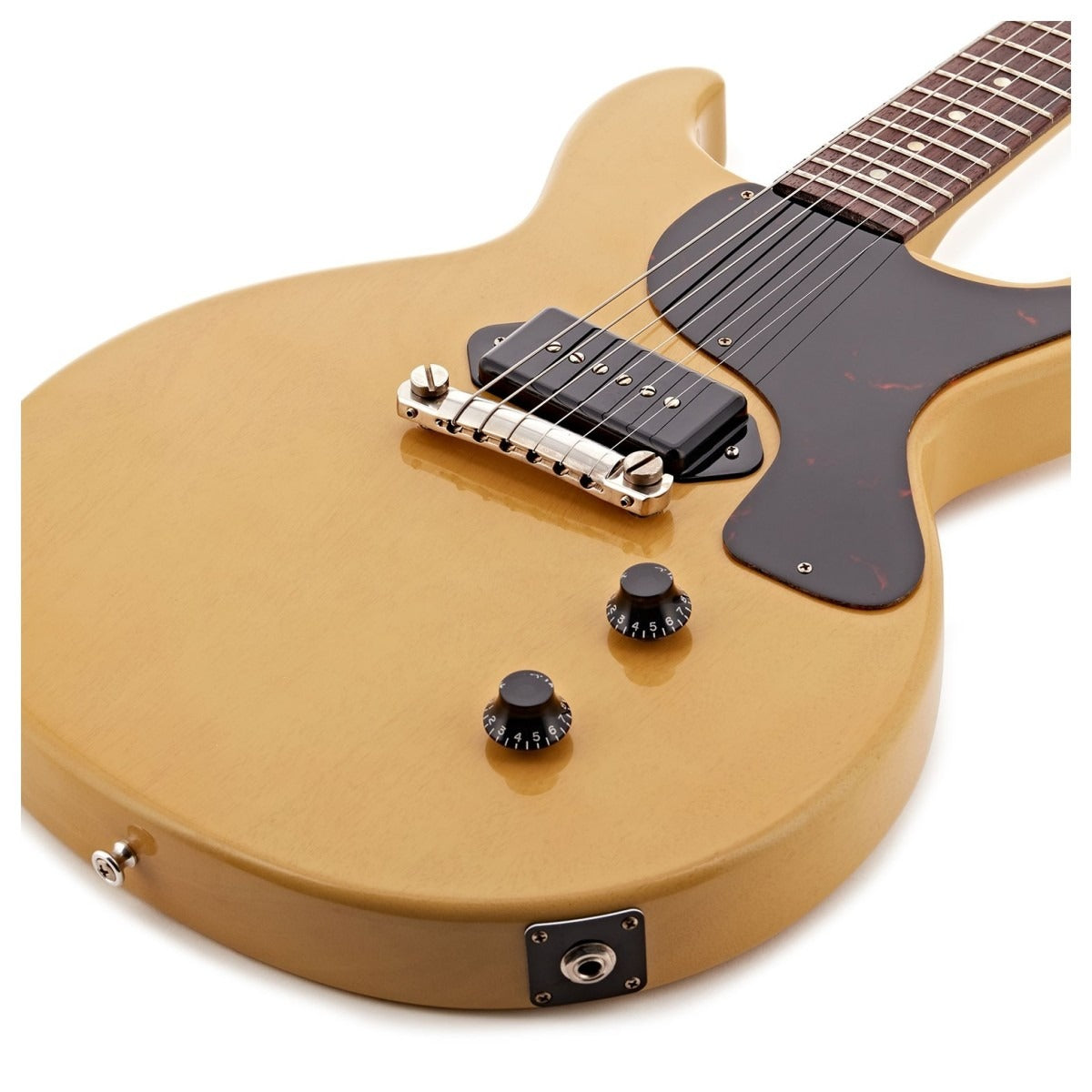 Đàn Guitar Điện Gibson Custom 1958 Les Paul Junior, Reissue, VOS, TV Yellow