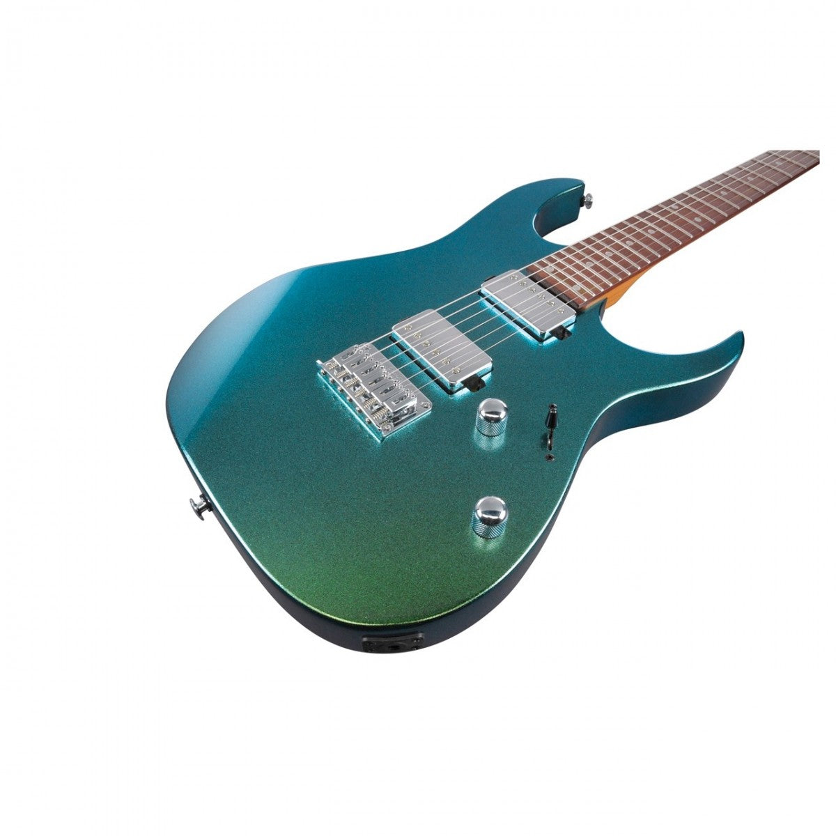 Guitar Điện Ibanez GRG121SP, Jabota Fingerboard, Green Yellow Chameleon