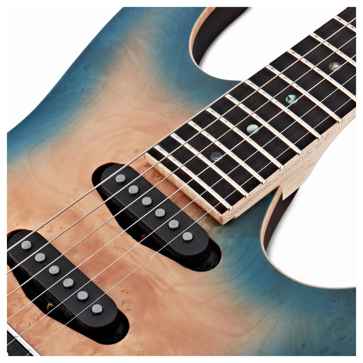 Guitar Điện Ibanez SA460MBW, Ebony Fingerboard, Sunset Blue Burst