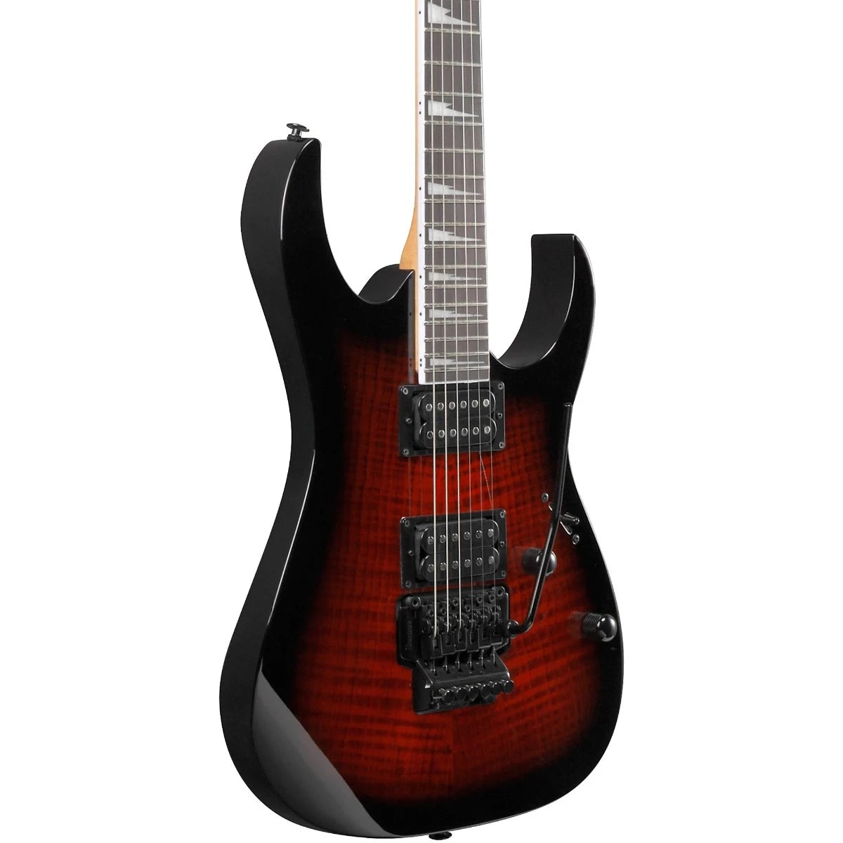 Guitar Điện Ibanez GRG320FA, Purpleheart Fingerboard, Transparent Red Burst