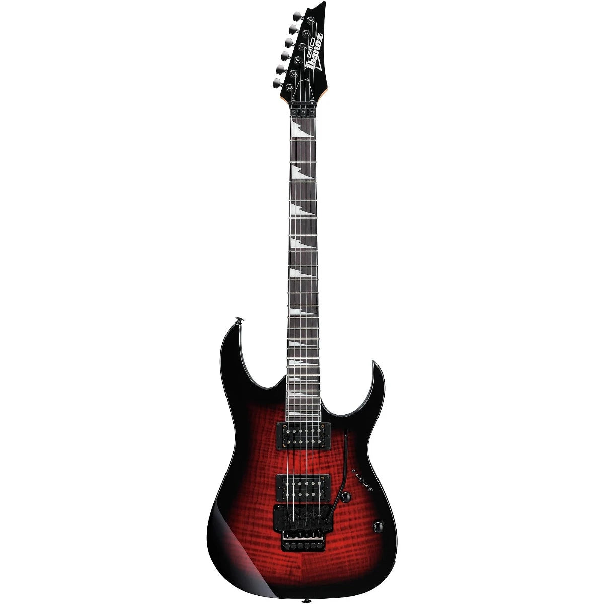 Guitar Điện Ibanez GRG320FA, Purpleheart Fingerboard, Transparent Red Burst
