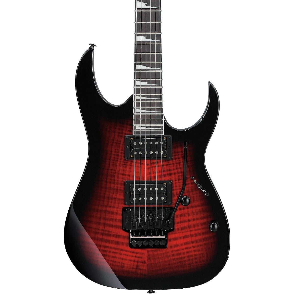 Guitar Điện Ibanez GRG320FA, Purpleheart Fingerboard, Transparent Red Burst