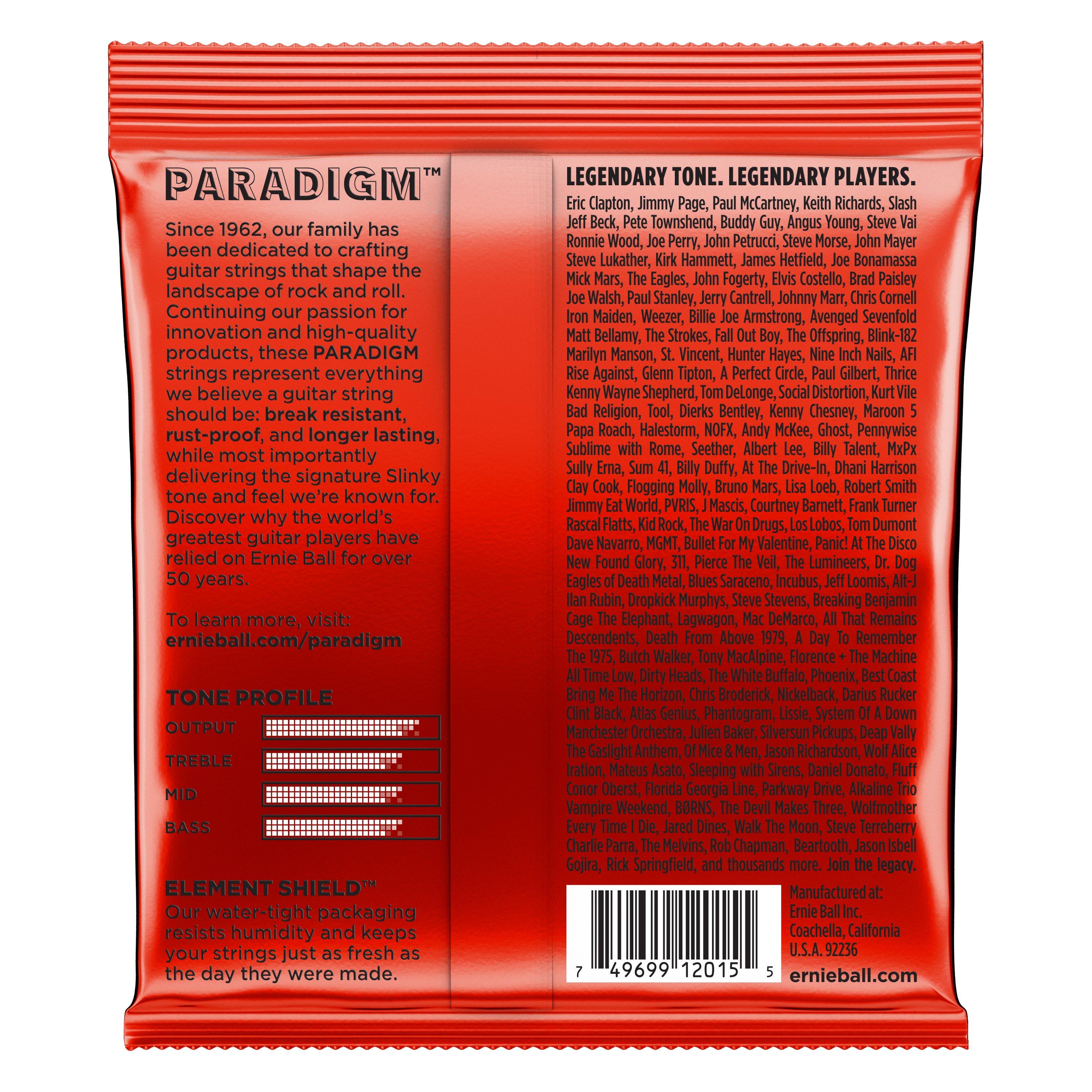 Dây Guitar Điện 7 Dây Ernie Ball STHB Paradigm 2030 (10-62)