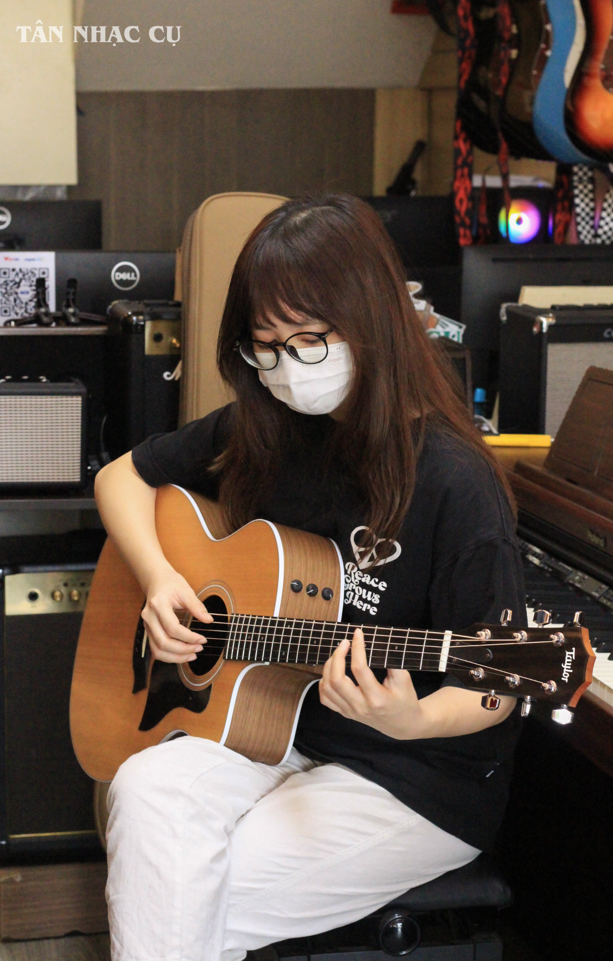 Đàn Guitar Taylor 214CE Grand Auditorium w/Bag Acoustic