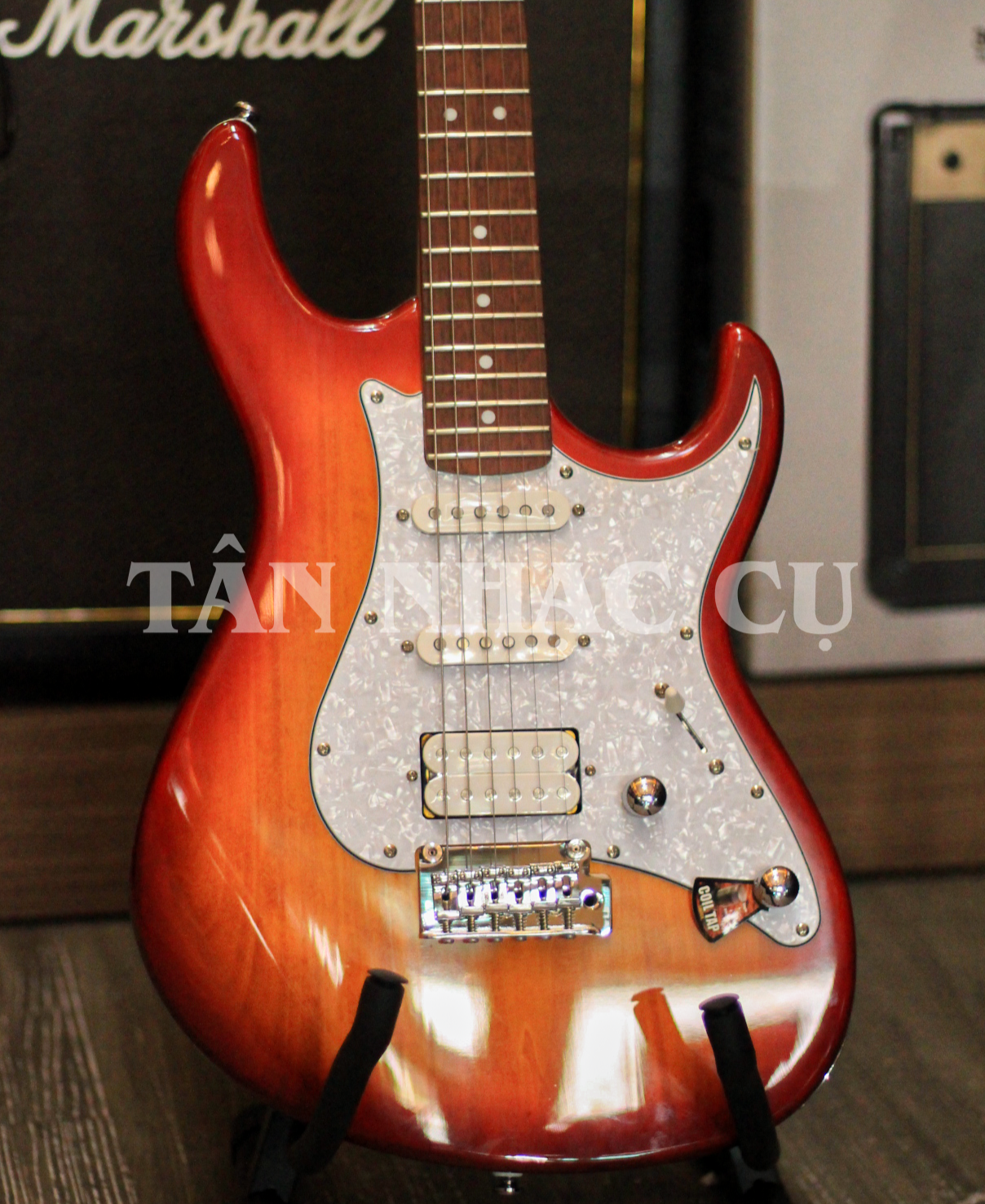 Đàn Guitar Điện Cort G250, Tobacco Burst