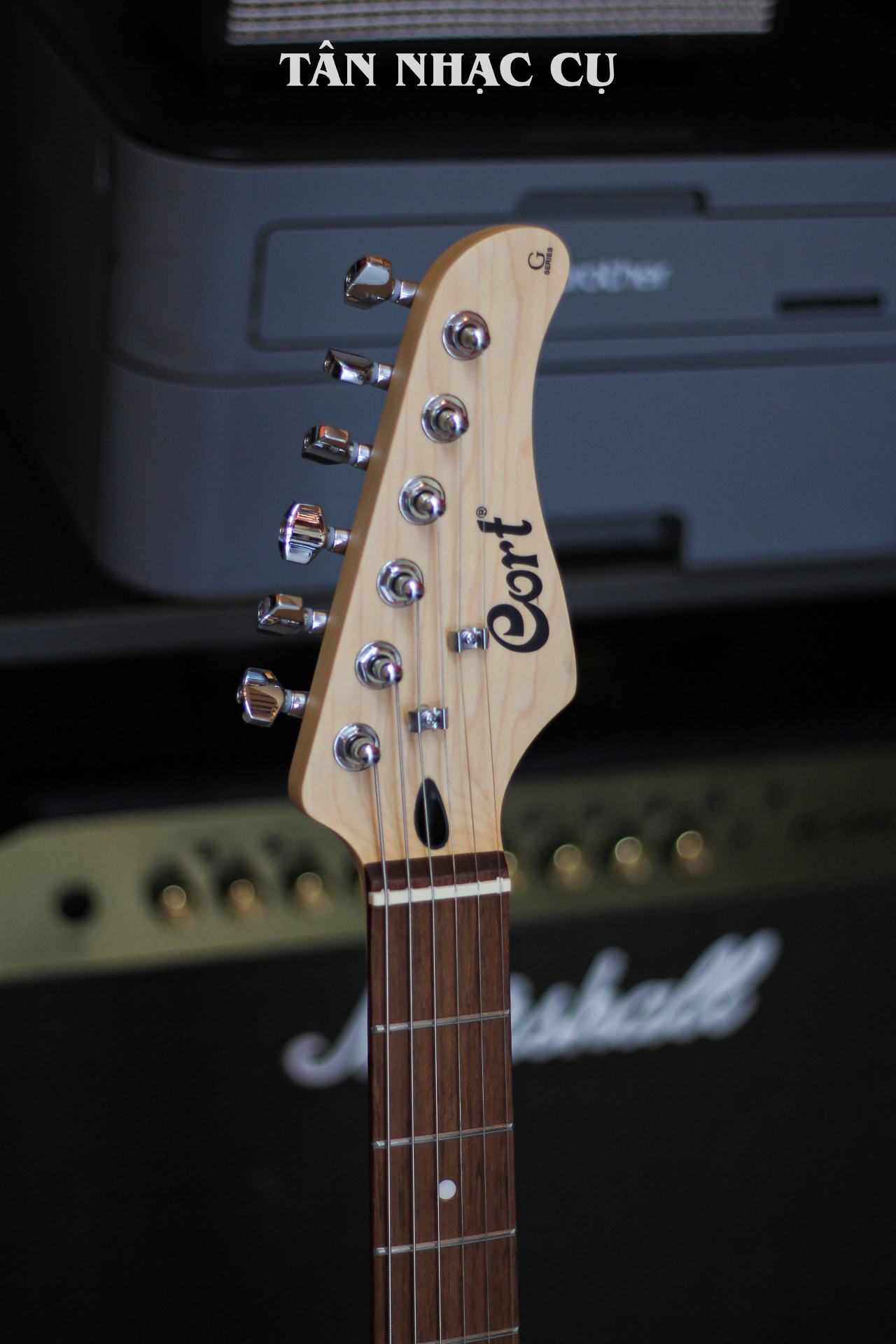 Đàn Guitar Điện Cort G Series G110 HSS Electric Guitar, Jatoba Fingerboard, Artic White