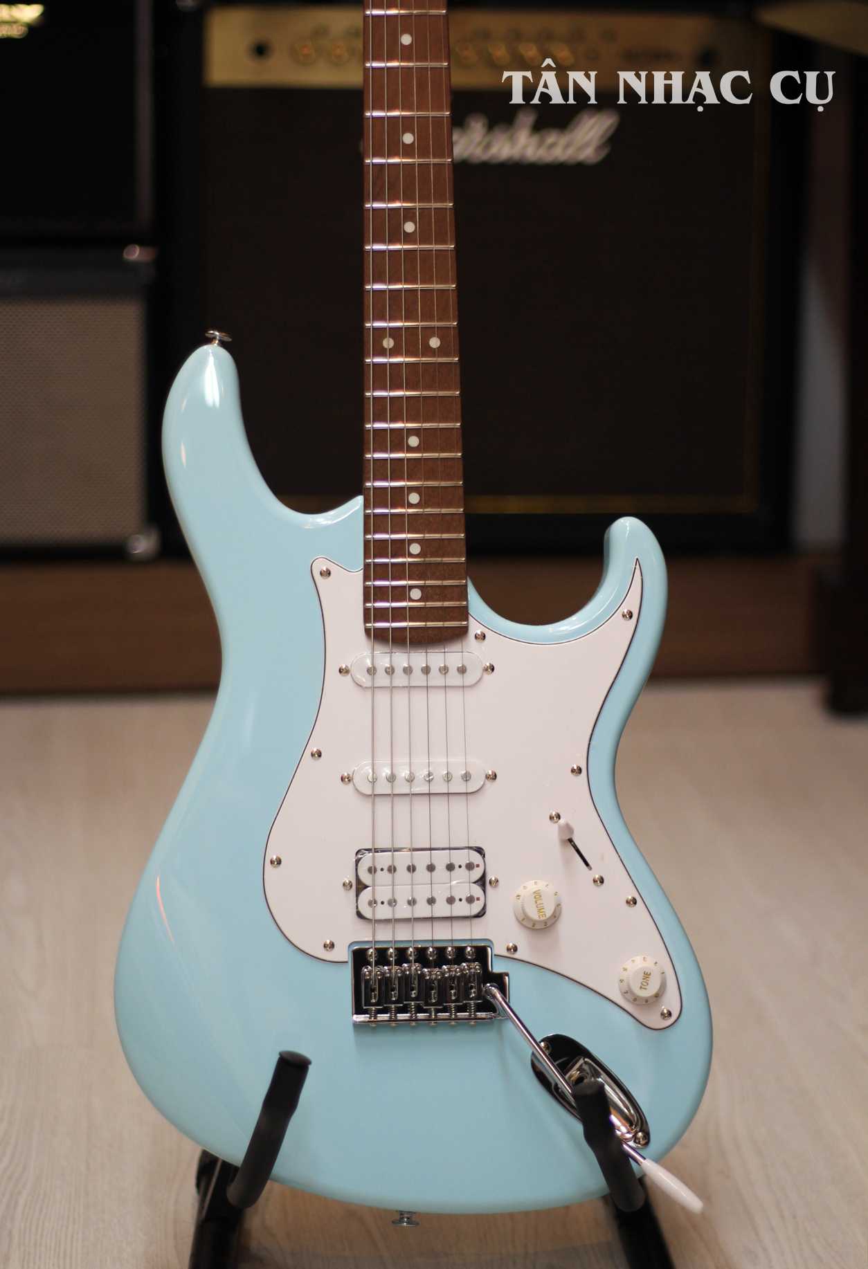 Đàn Guitar Điện Cort G Series G110 HSS Electric Guitar, Jatoba Fingerboard, Sky Blue