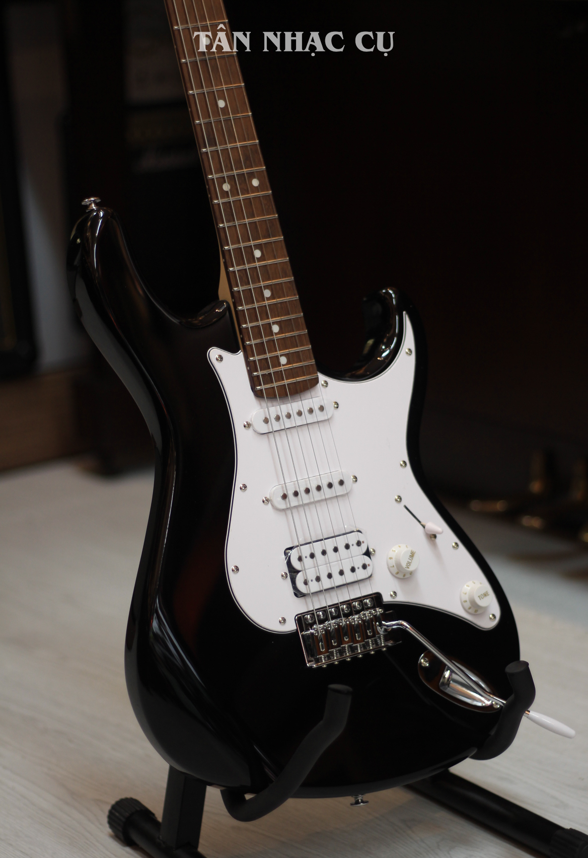 Đàn Guitar Điện Cort G Series G110 HSS Electric Guitar, Jatoba Fingerboard, Artic Black