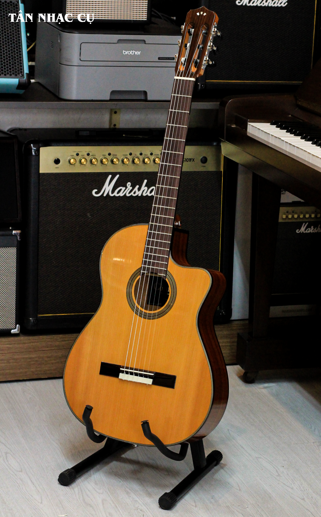 Đàn Guitar Classic Cordoba Fusion 12 Natural CD Cedar