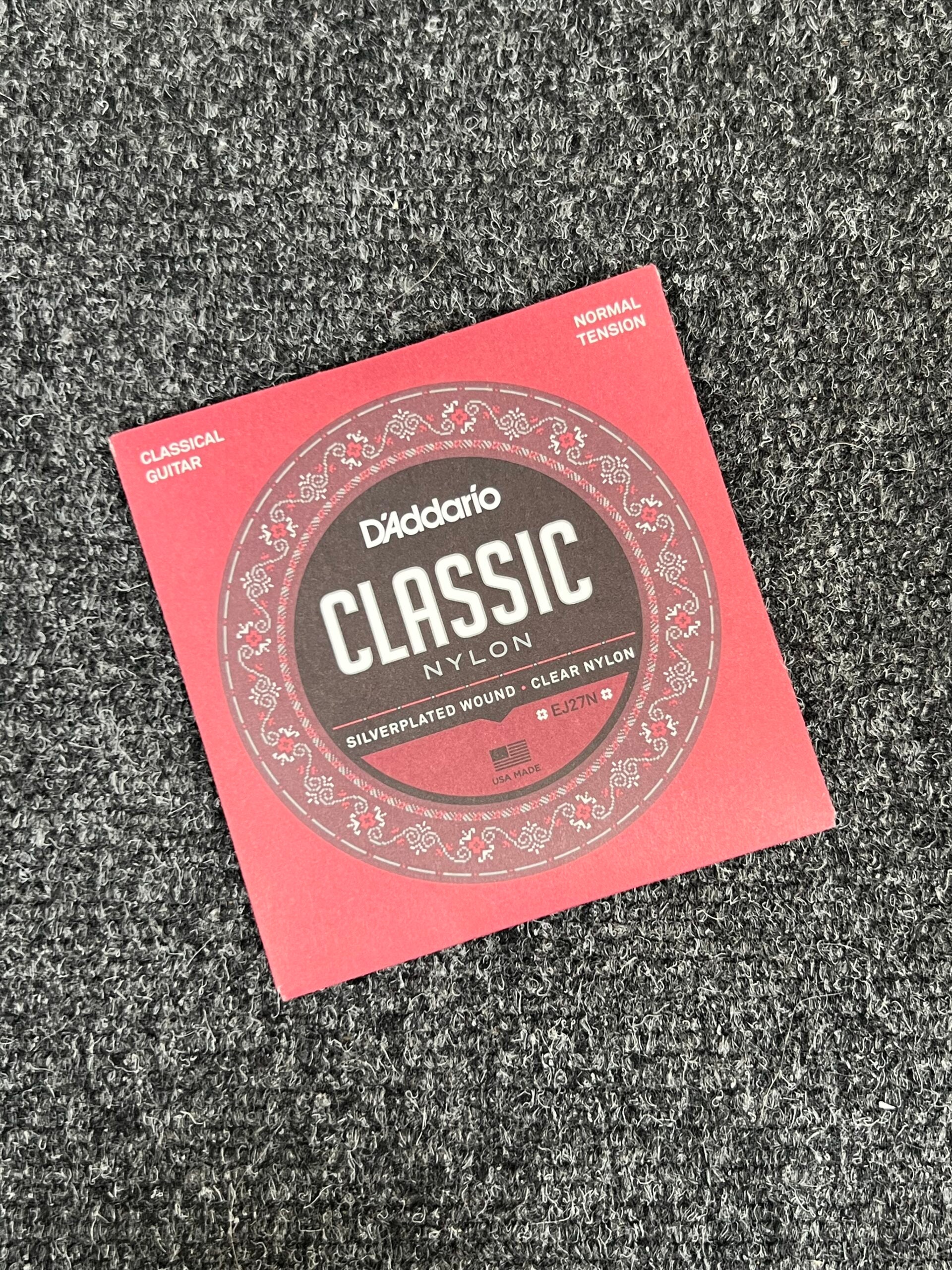 Dây Guitar Classic D'Addario EJ27N Student Nylon
