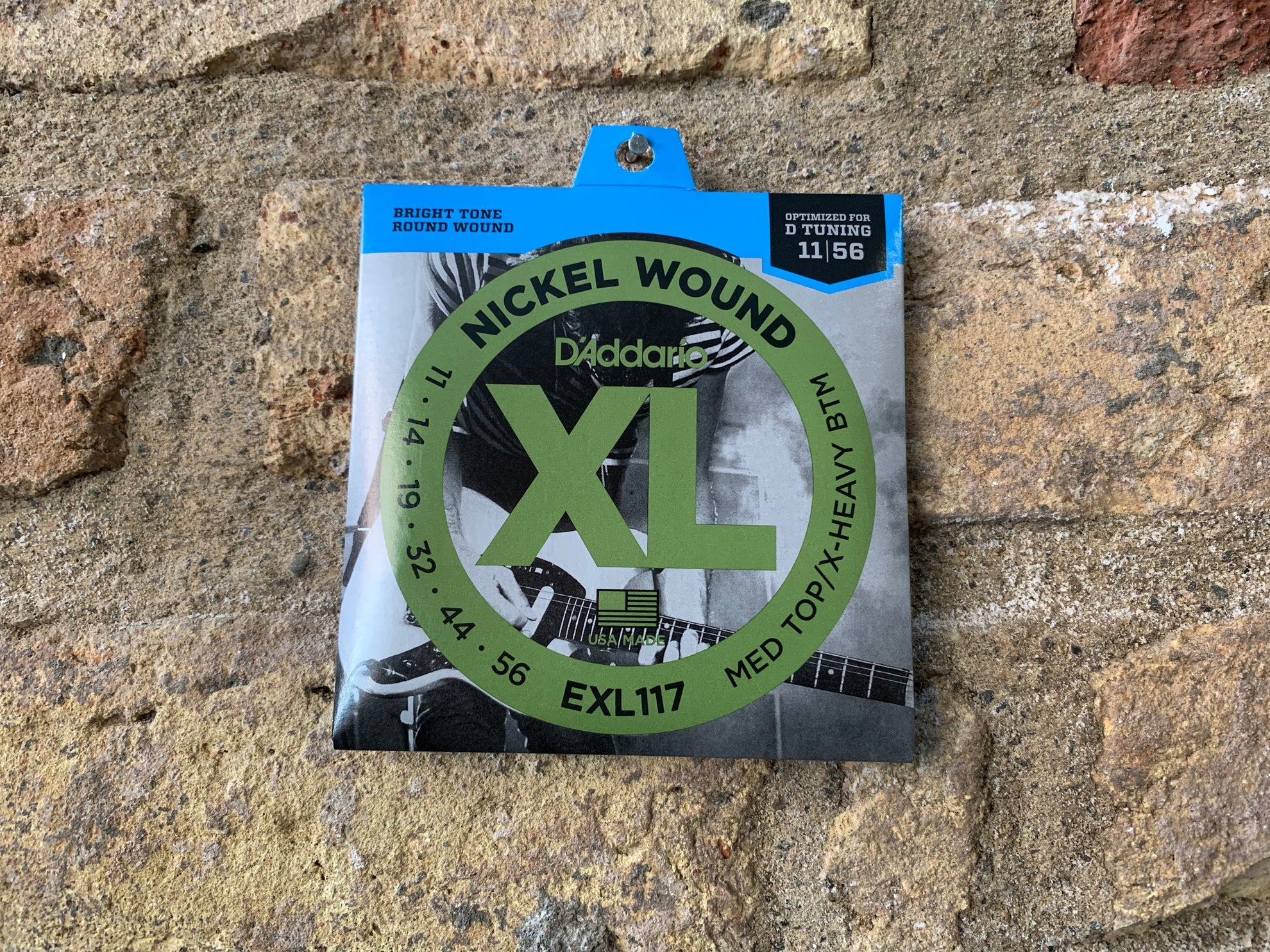 Dây Đàn Guitar Điện D'Addario EXL117 11-56 XL Nickel Wound