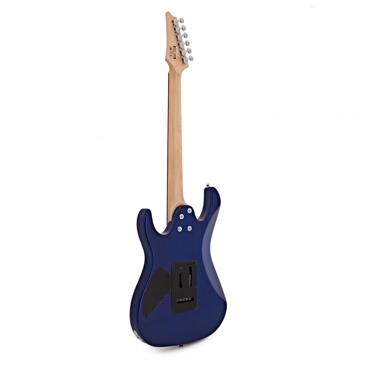 Guitar Điện Ibanez GIO GRX70QA, Purpleheart Fingerboard, Transparent Blue Burst