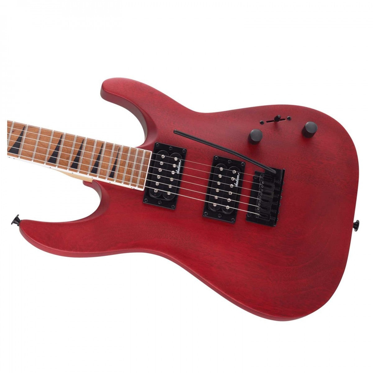 Đàn Guitar Điện Jackson JS Dinky Arch Top JS24 DKAM, Maple Fingerboard, Red Stain