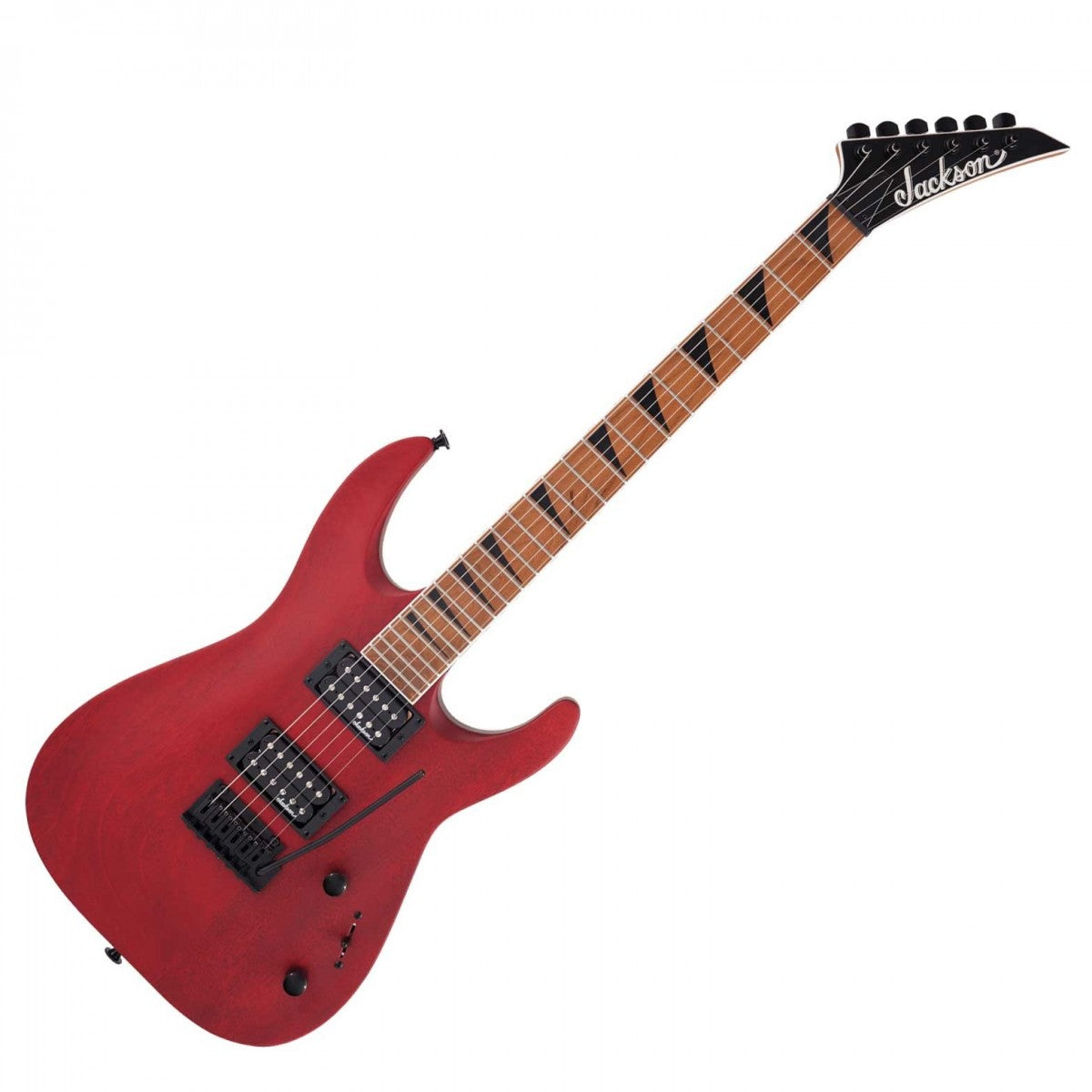 Đàn Guitar Điện Jackson JS Dinky Arch Top JS24 DKAM, Maple Fingerboard, Red Stain