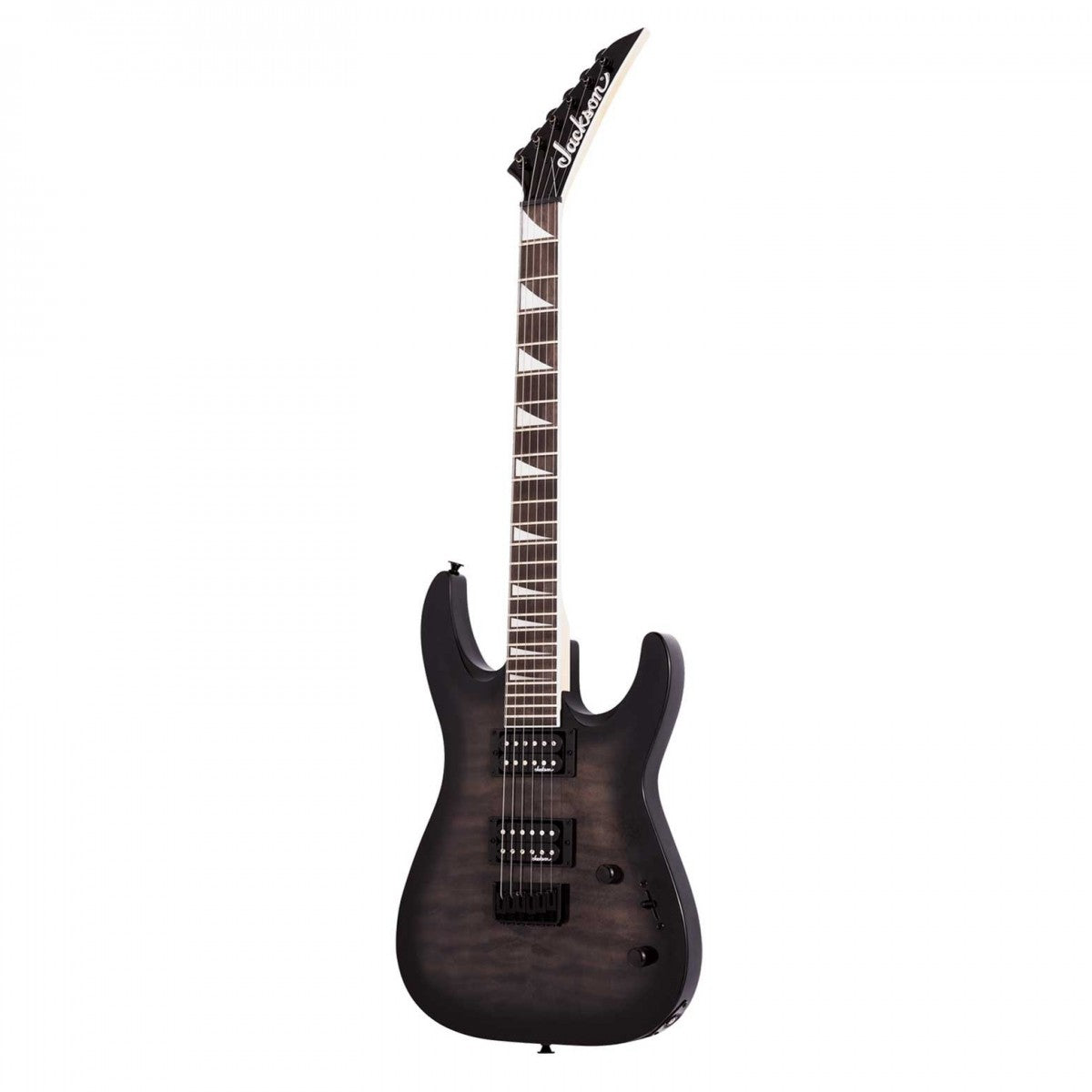 Đàn Guitar Điện Jackson JS Dinky Arch Top JS32Q DKA HT, Amaranth Fingerboard, Transparent Black Burst