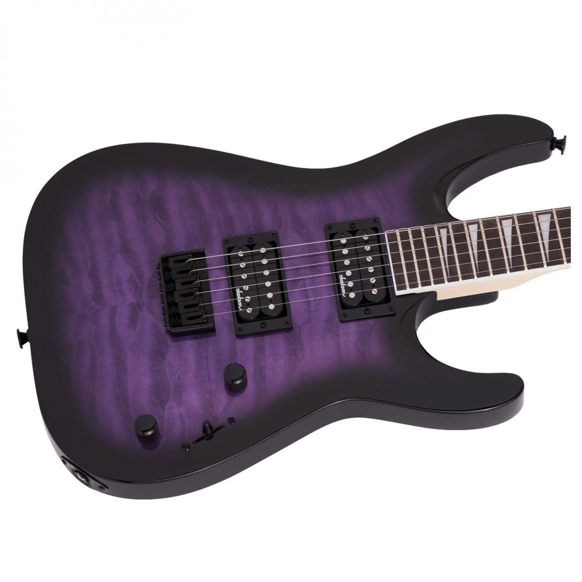 Đàn Guitar Điện Jackson JS Dinky Arch Top JS32Q DKA HT, Amaranth Fingerboard, Transparent Purple Burst