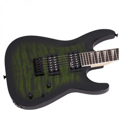 Đàn Guitar Điện Jackson JS Dinky Arch Top JS32Q DKA HT, Amaranth Fingerboard, Transparent Green Burst