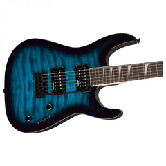 Đàn Guitar Điện Jackson JS Dinky JS20 DKQ 2PT, Amaranth Fingerboard, Transparent Blue Burst