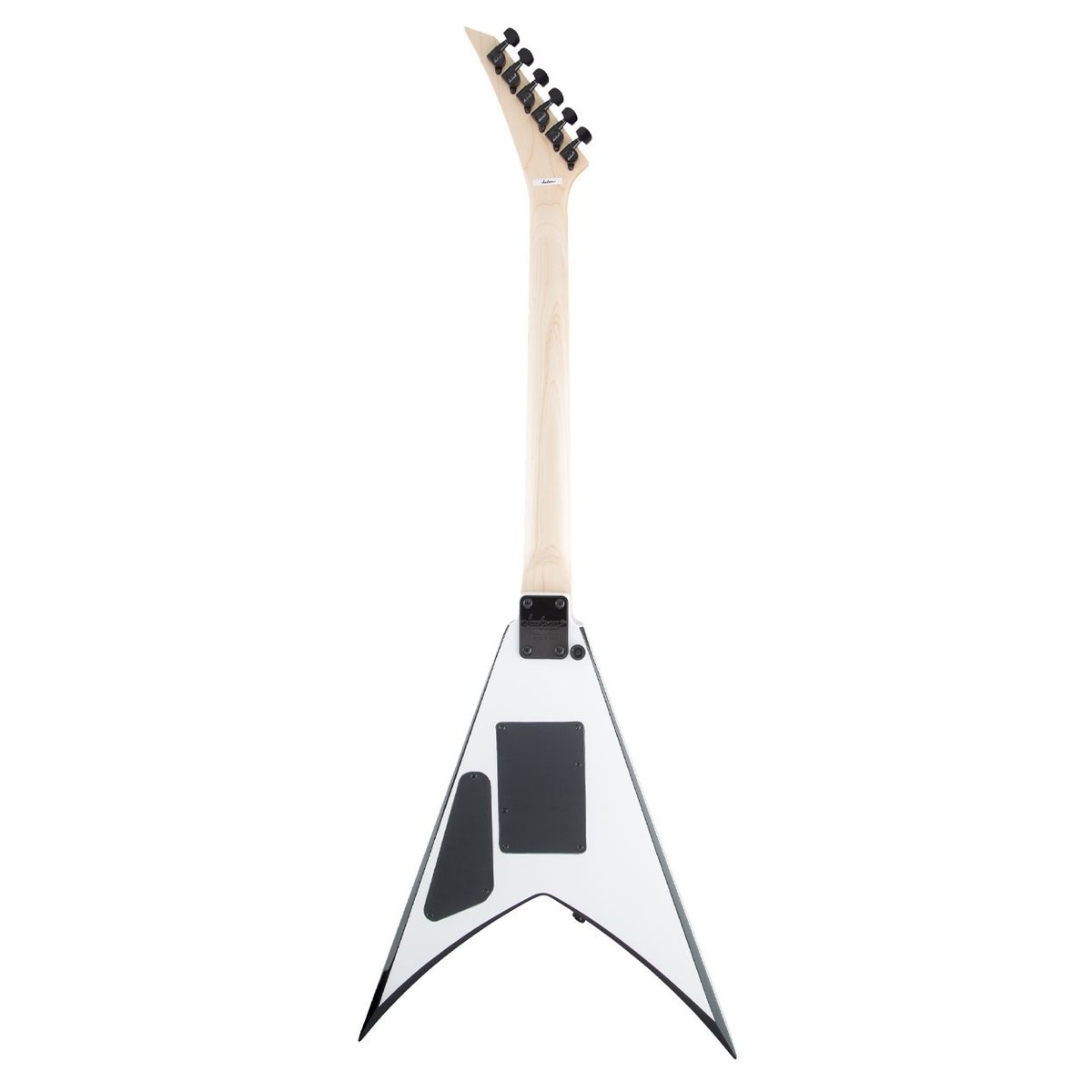 Đàn Guitar Điện Jackson JS King V JS32, Rosewood Fingerboard, White with Black Bevels