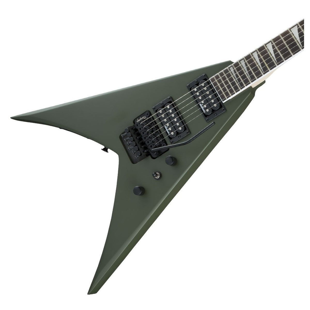 Đàn Guitar Điện Jackson JS King V JS32, Rosewood Fingerboard, Matte Army Drab